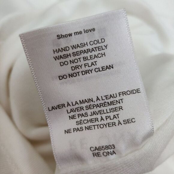 RE ONA Sweetheart Midi Dress Size XS White Stretch Padded Bra Lined Date Night - Picture 10 of 10